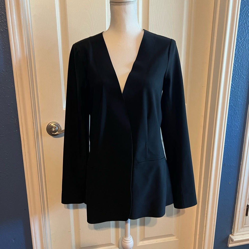 Athleta Black Blazer Modern Tailored Fit - Perfect for Travel